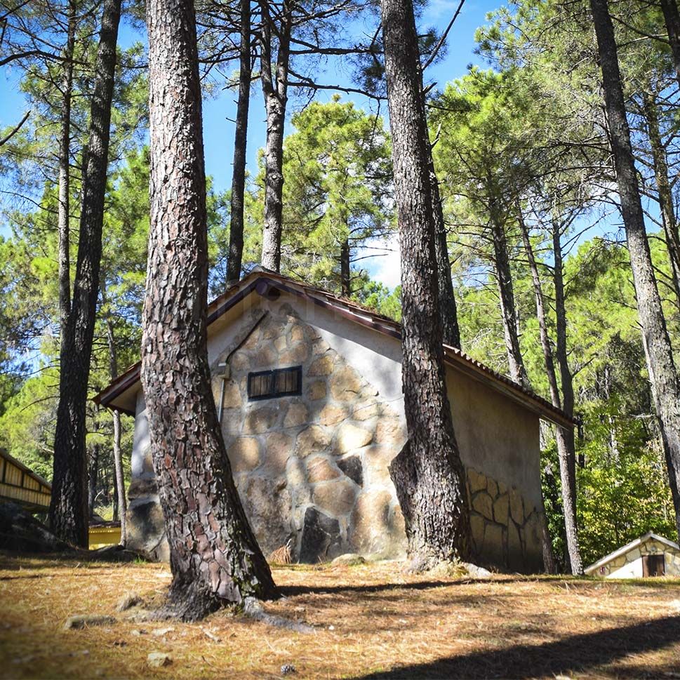 Cabaña reducida Campapmento Multiaventura Gredos